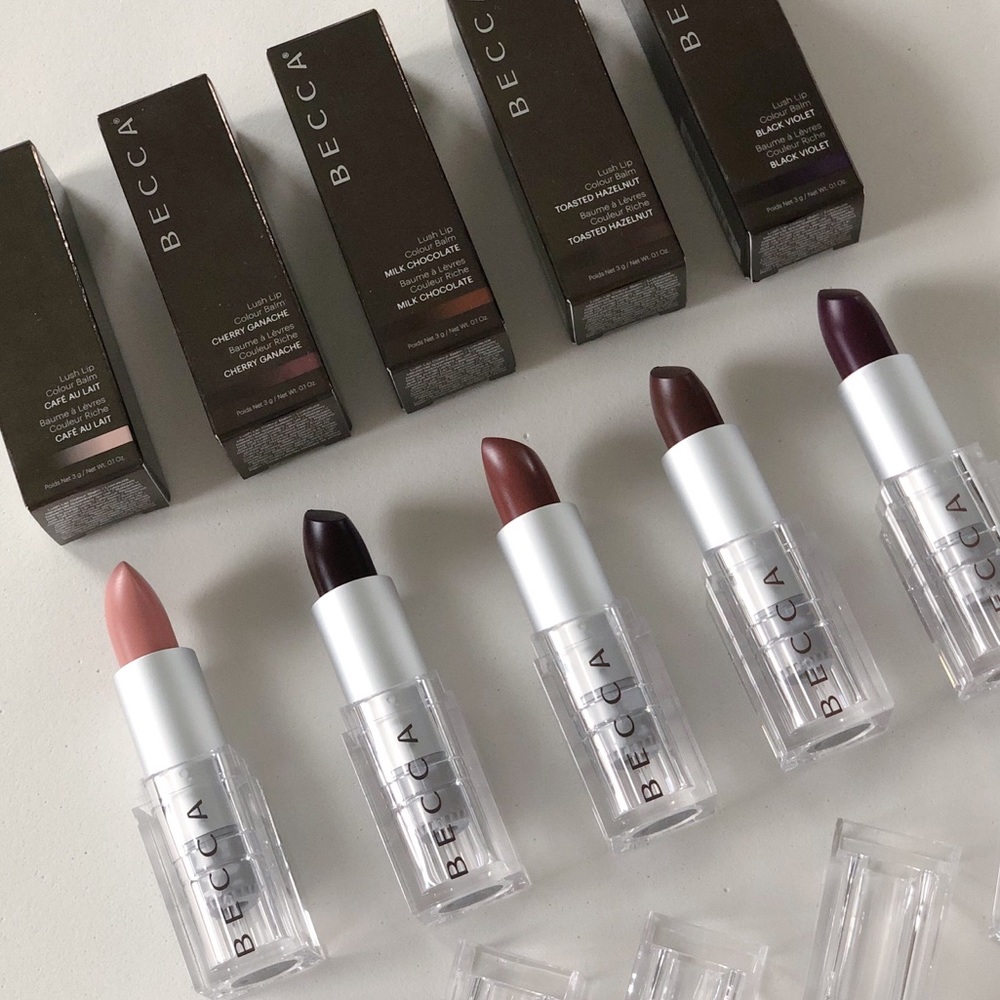 5 Becca Lush Lip Colour Balm - NEW!